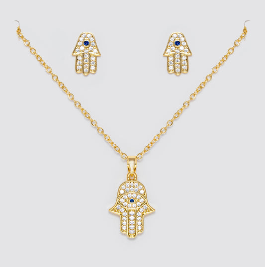 Set Mano de Fátima Dorado LATSE48