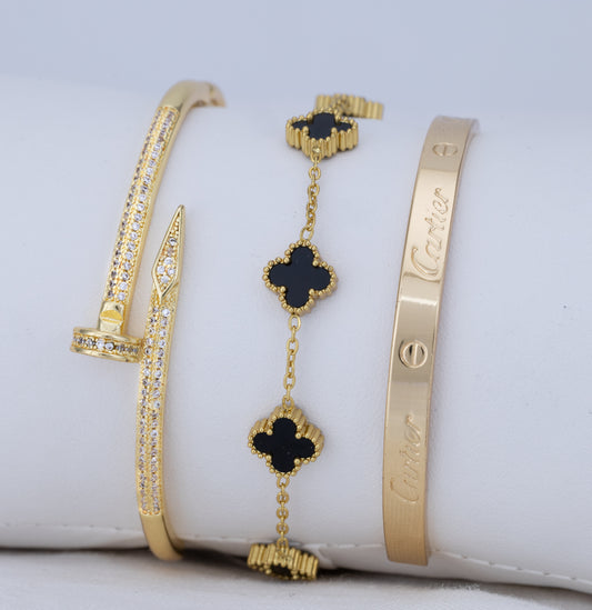 Juego Pulsera Divine Gold PBA85