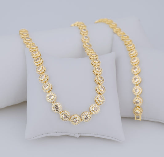 Set girasol multi circonitas LATSE71