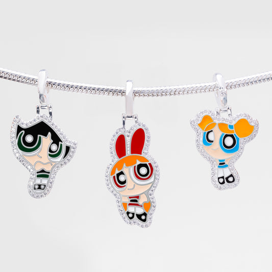 Dije Chica Super Poderosa Bombon CH405