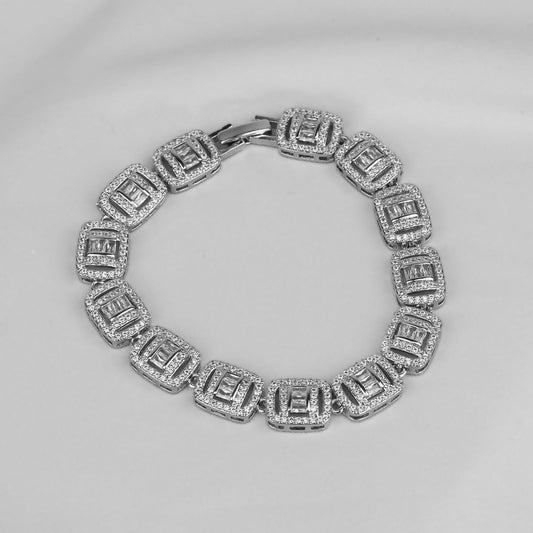 Pulsera Eslabones Cuadrados ROPU-02