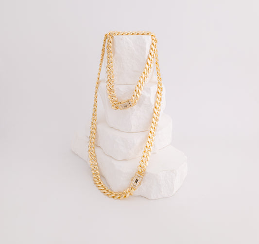 Kit Cadena 45 CM y Pulsera K2MONCLA9M45