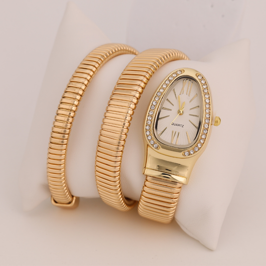 Reloj Serpiente Dorado RS01