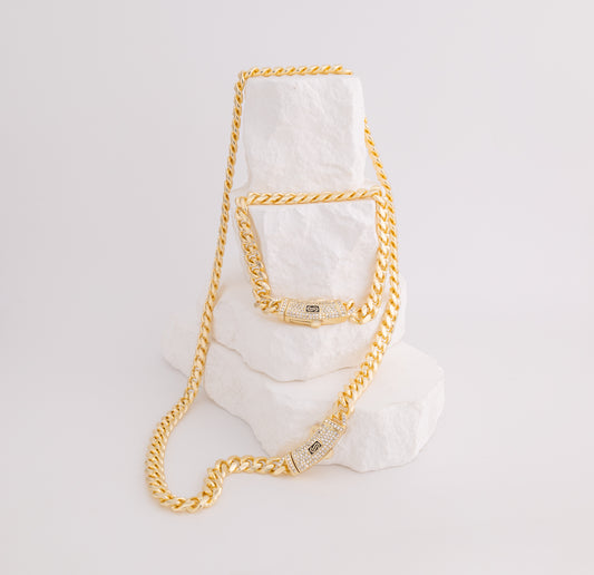 Kit Cadena 55 CM y Pulsera K2MONLA9M55