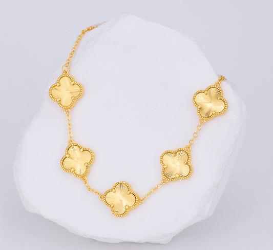 Pulsera oro laminado troquelada XL VCP05