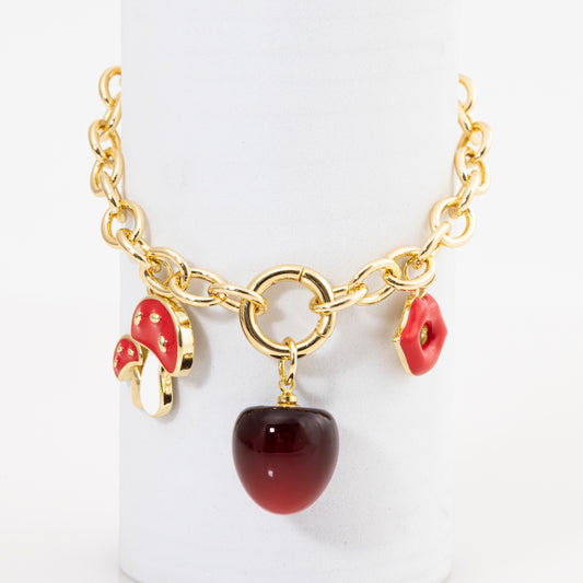 Pulsera Kiss y Hongo PB21