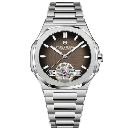 Reloj Pagani Design Helios Openheart YS025 Marrón