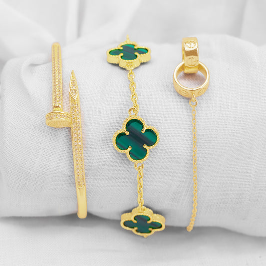 Pulsera Arabe Clavo y esposas CT PBA06