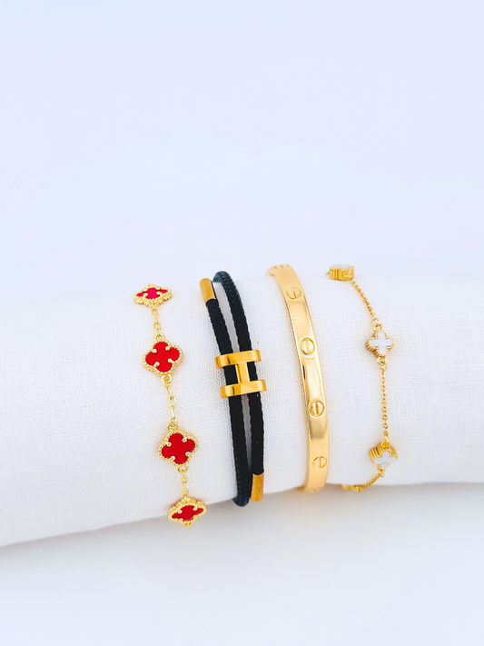 Juego Pulsera Arabe HM Rojo PBA15