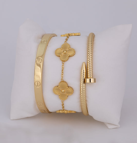 Set Fleur Dorée PBA111