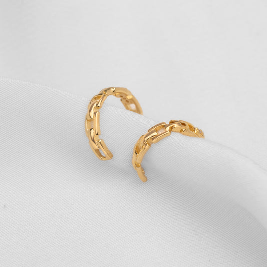 Argollas Doradas A25