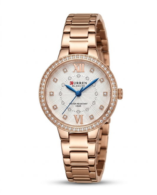 Reloj Curren 9085CBR - Plata/Oro