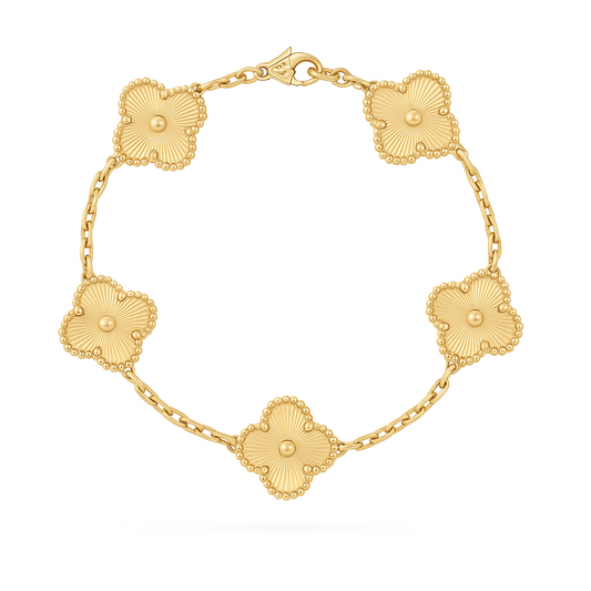 Pulsera oro laminado troquelada XL VCP05