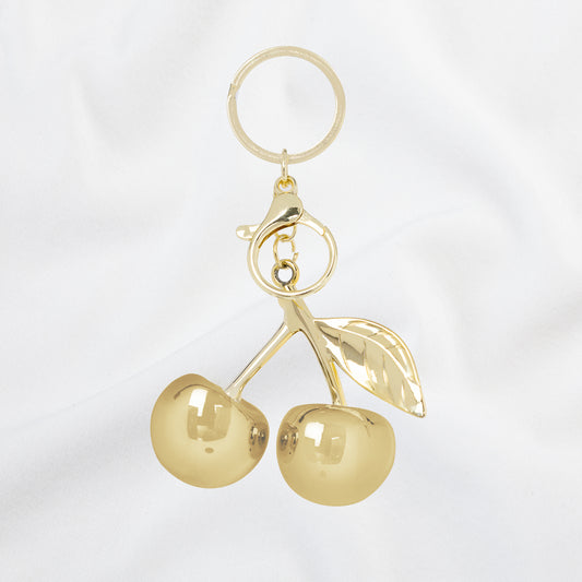 Llavero Cerezas Doradas LC26