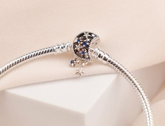 Pulsera estrellas y luna PP08 + Kit de limpieza