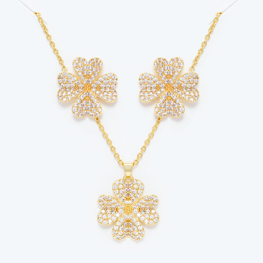 Trébol full diamantado luxury LATSE69