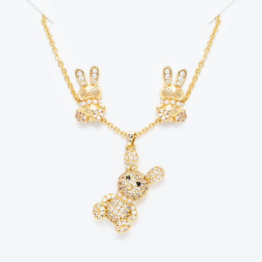 Set Osito Conejo Alegre LATSE62