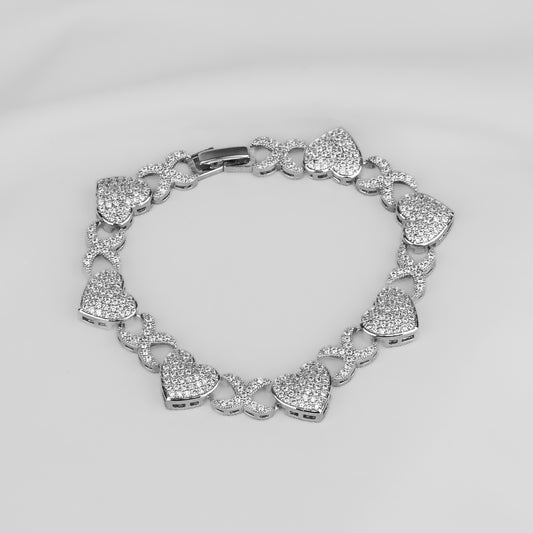 Pulsera corazon infinito PRS03