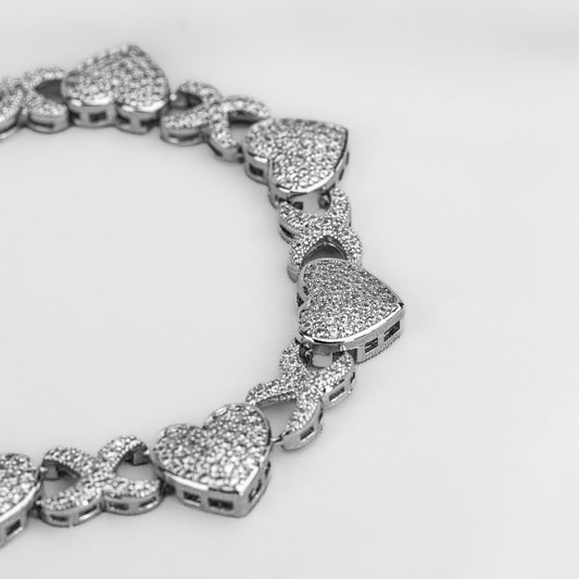 Pulsera corazon infinito PRS03