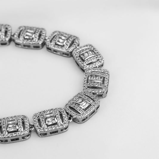 Pulsera Eslabones Cuadrados ROPU-02