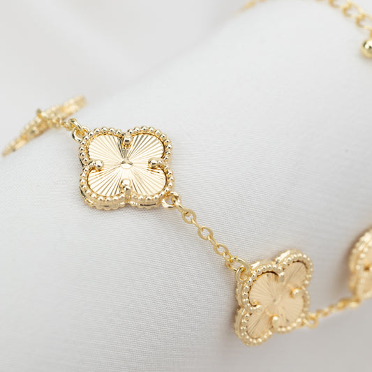 Pulsera oro laminado troquelada XL VCP05