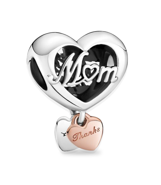 Dije Corazon gracias mama CH387