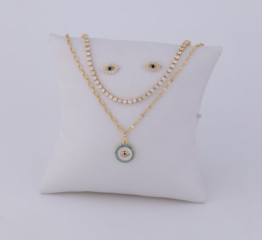 Set doble cadena Ojo Turco Protector LATSE87