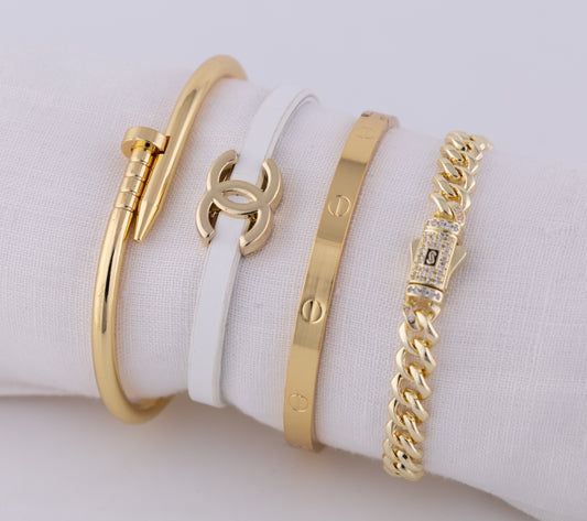 Pulsera Arabe Ch@n€L 4 Piezas PBA53