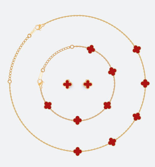 Kit 3 sets: Rojo, negro y blanco VCAP16