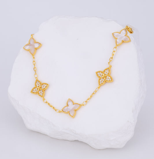 Pulsera Flor Destello Alhambra VCP45