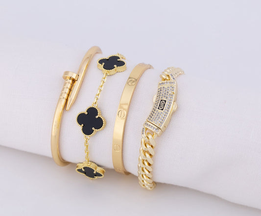 Set 4 Piezas Arabe Super Lux Trebol PBA46