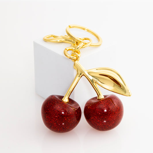 Llavero Cherry dorado LC01