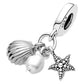 Dije Ostra y Estrella De Mar CH415
