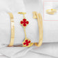 Pulsera árabes con anillo, carti€R y ch@nel PBA08