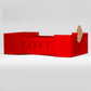 Empaque luxury mediano Roja + Caja Rigida + Funda + Tarjeta Dedicatoria EM17