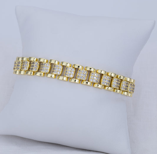 Pulsera Eslabón Royal Pavé PB53
