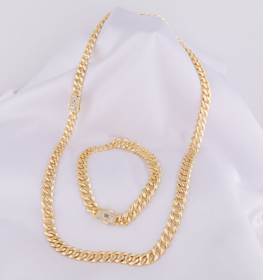 Kit Cadena 55 CM y Pulsera 21CM K2MONCLA9M55