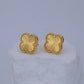 Aretes Dorado A122