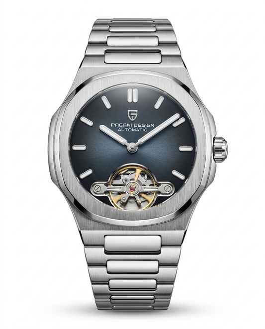 Reloj Pagani Design Helios Openheart YS025 Azul