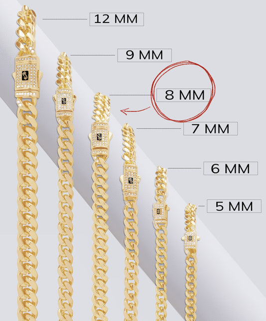 Pulsera Baño De Oro Mon4co MPUL8SOGA