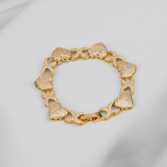 Pulsera Corazon Infinito  PB18