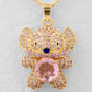 Cadena St1tch Full Diamantado rosado CG100