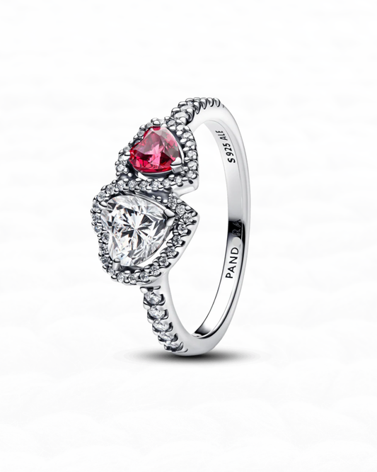 Anillo Dúo de Corazones APL40