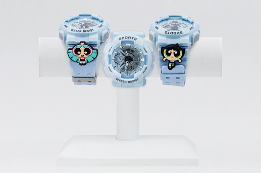 Reloj Azul Chicas Super Poderosas GF15