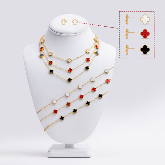 Kit 3 sets: Rojo, negro y blanco VCAP16