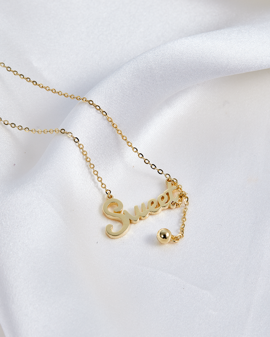 Cadena baño de oro Sweet - Dulce CG06