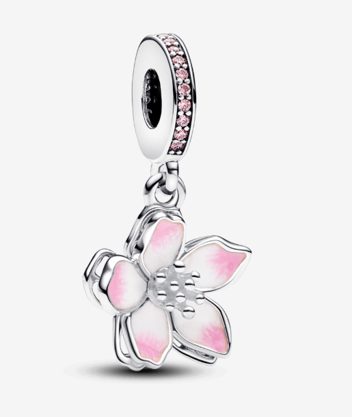 Dije Flor Rosada PLCH35