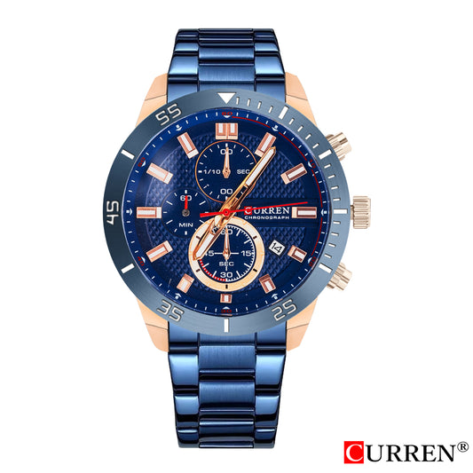 Reloj Curren 8417CBR - Azul