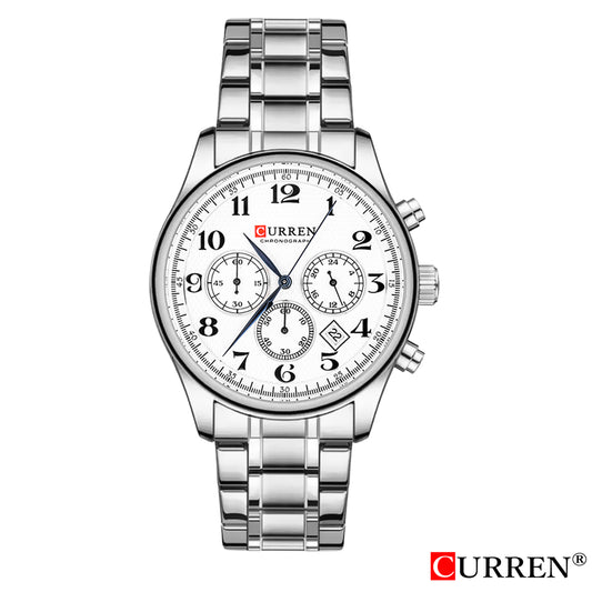 Reloj Curren 8466CBR - Plateado