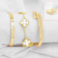 Pulsera árabes con anillo, carti€R y ch@nel PBA08